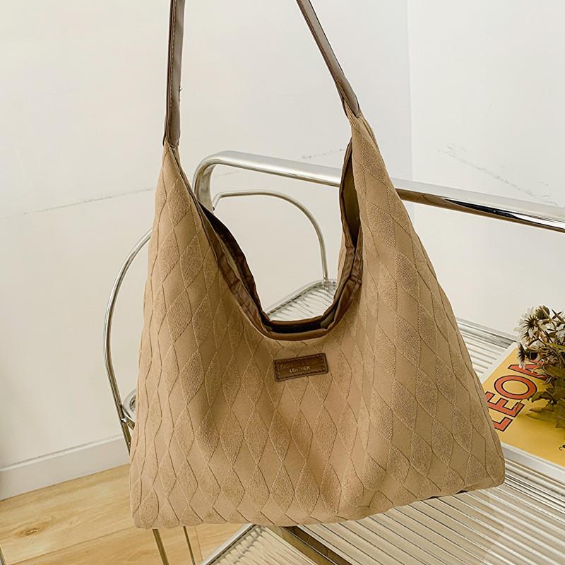 Fashionable Large Capacity Women's Bag 2023 Urban Chic Soft Wool Tote Bag For Everyday Use