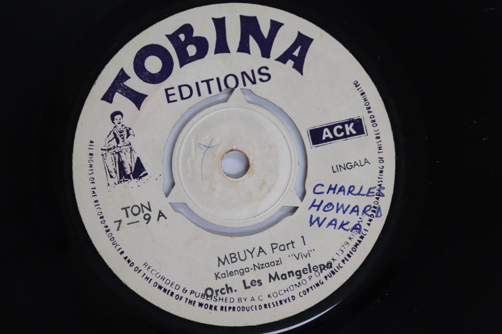 7inch Record ORCHESTRA LES MANGELEPA - Mbuya TON79 Tobina Editions Kenya World Music Used