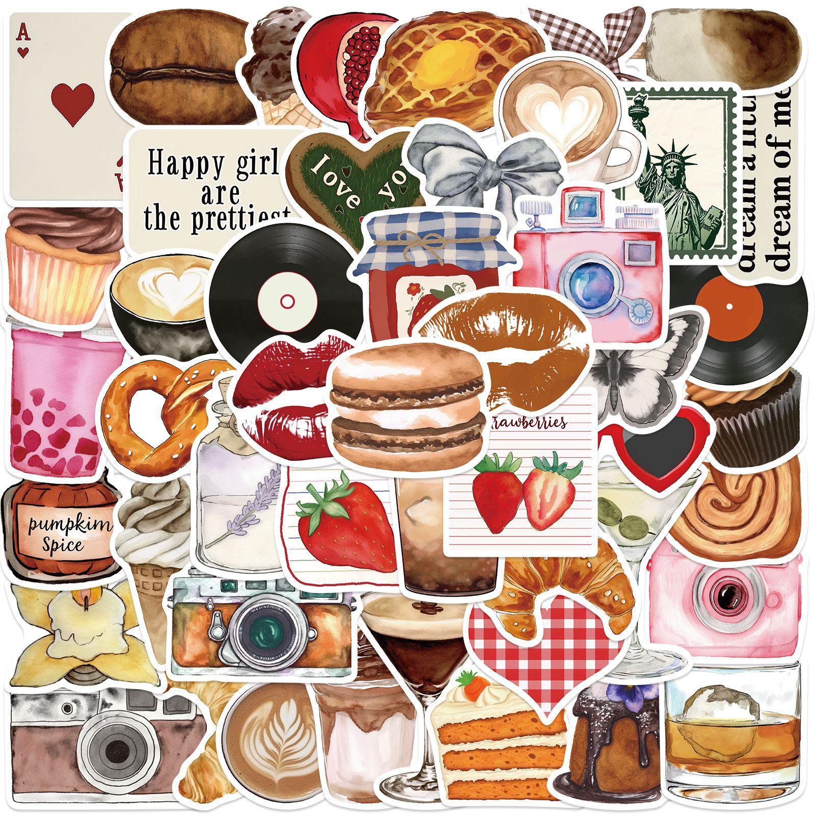 

373 Милые мультяшные водонепроницаемые наклейки для телефонов, шлемов, iPad и журналов