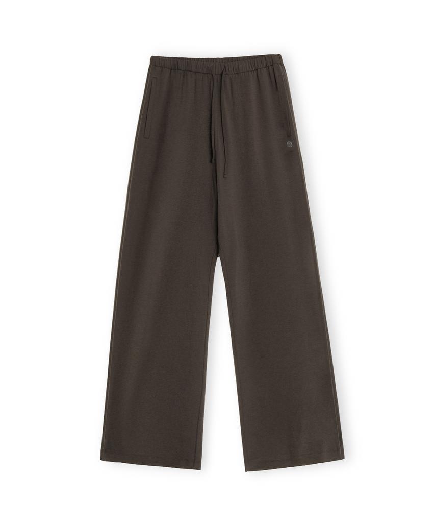 Beulaunyadeubaelleonseu W Soft Jersey Relaxed Pants, Brown