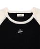 LEE Women'S Raglan Color Block Knit Black