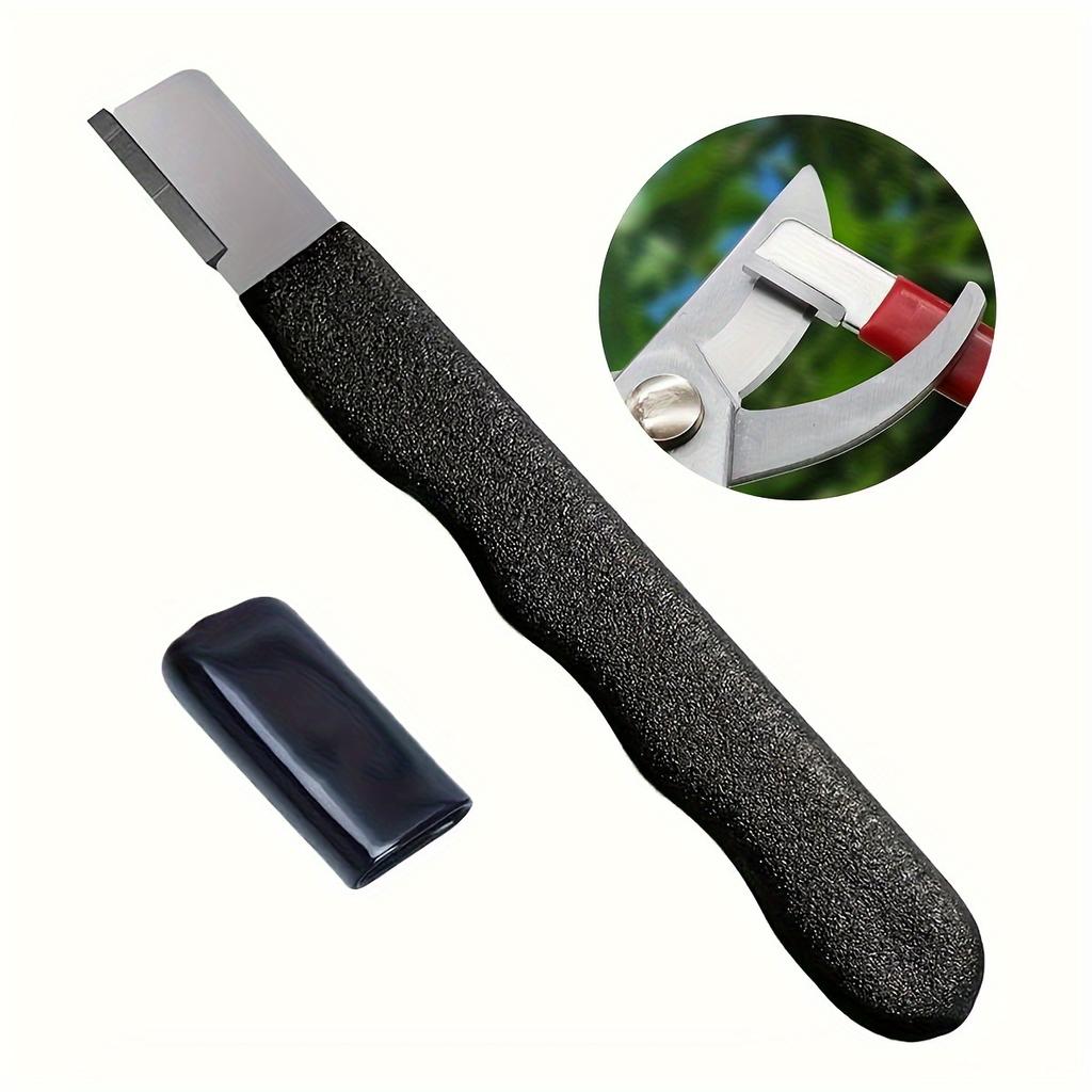 1pc Garden Tool Sharpener,Blade Stone for Garden Knife Sharpener,Shear Scissor Sharpening for Gardening Pruner/Pocket Knives