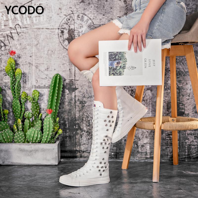 Scarpe di tela per moda e tempo libero per donna, gli studenti possono indossare le quattro stagioni