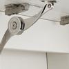 Schwerlast Aufklappscharnier Kaltgewalzter Stahl Schrankdeckelhalter Langlebige Klappstützscharnier Kleiderschrank