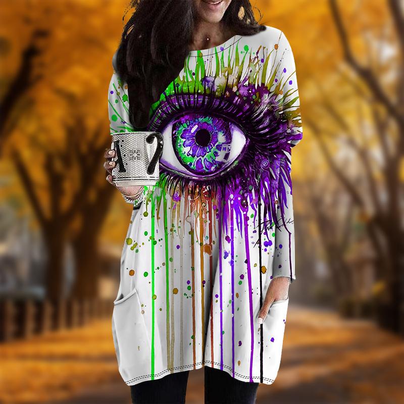 Новинка осени Большие глаза Принт Плюс — фото 4