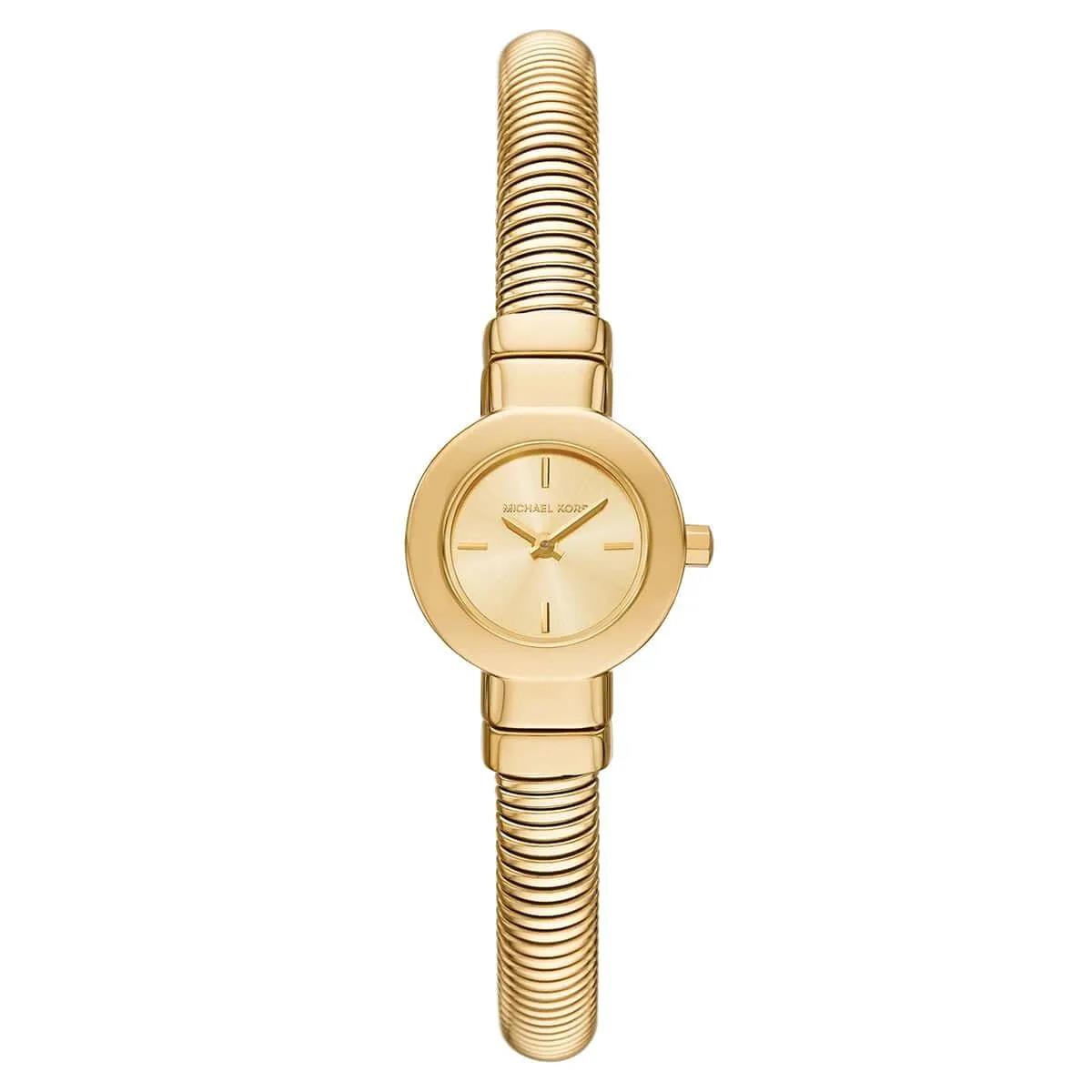 Michael Kors MK7527 Dameshorloge van Roestvrij Staal met Goudkleurige Afwerking goud
