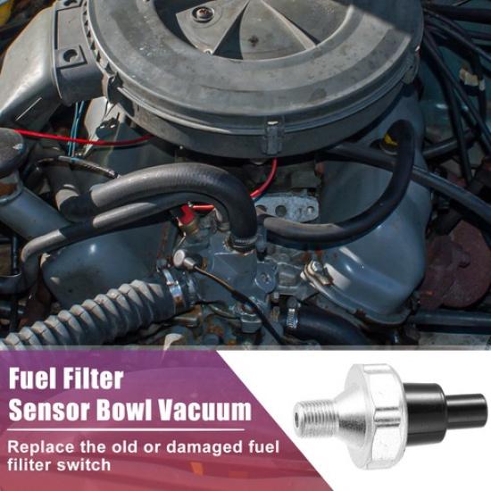 Pack of 1 for Ford F250 1988-1996 7.3L Diesel Fuel Filter Vacuum Sensor Switch