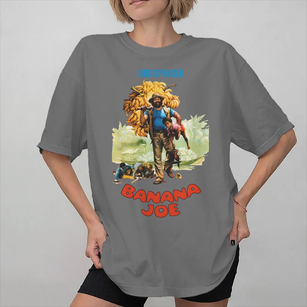 Banana Joe Bud Spencer Tee Shirt for Unisex Women Gift Idea T Shirts Cotton Clothing