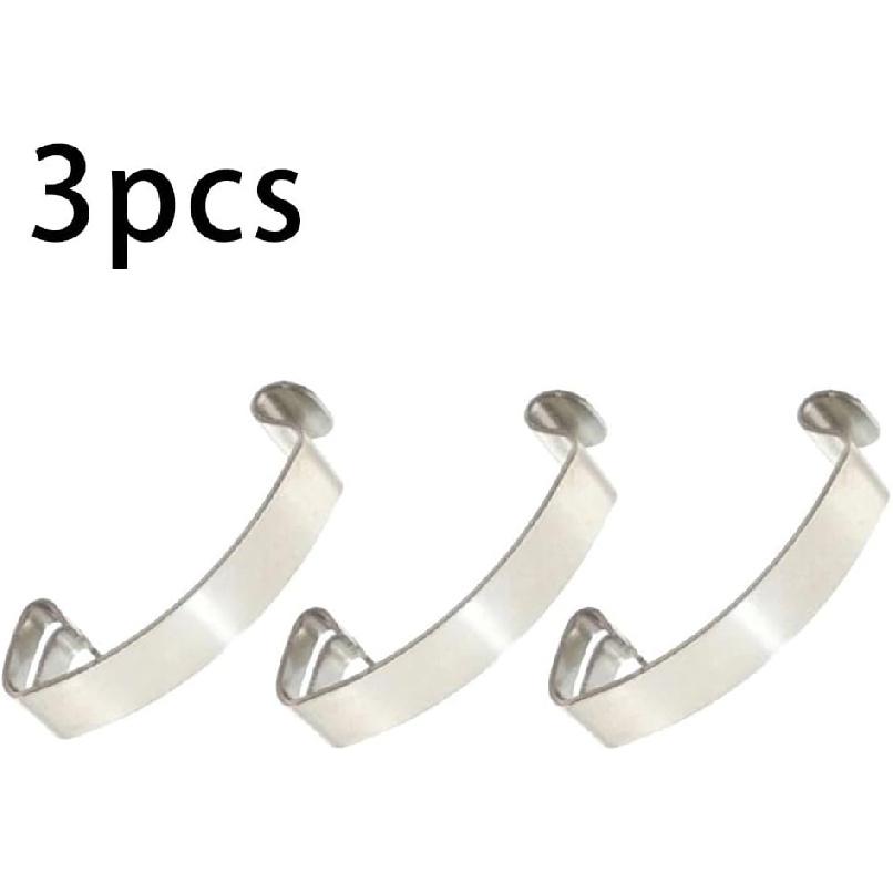 Air Filter Cleaner Housing Box Lid Spring Clip Clamp Intake Cleaner Case For BMW, OEM Part Number: 13711716113(3Pcs)