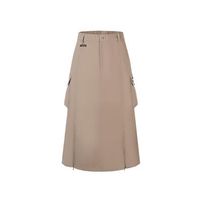 Vielseitiger lässiger Mid-Length-Rock für Damen