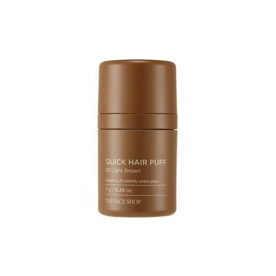 The Face Shop Quick Hair Puff Shadow No.3 Light Brown 7g*1Pc/2Pcs/3Pcs