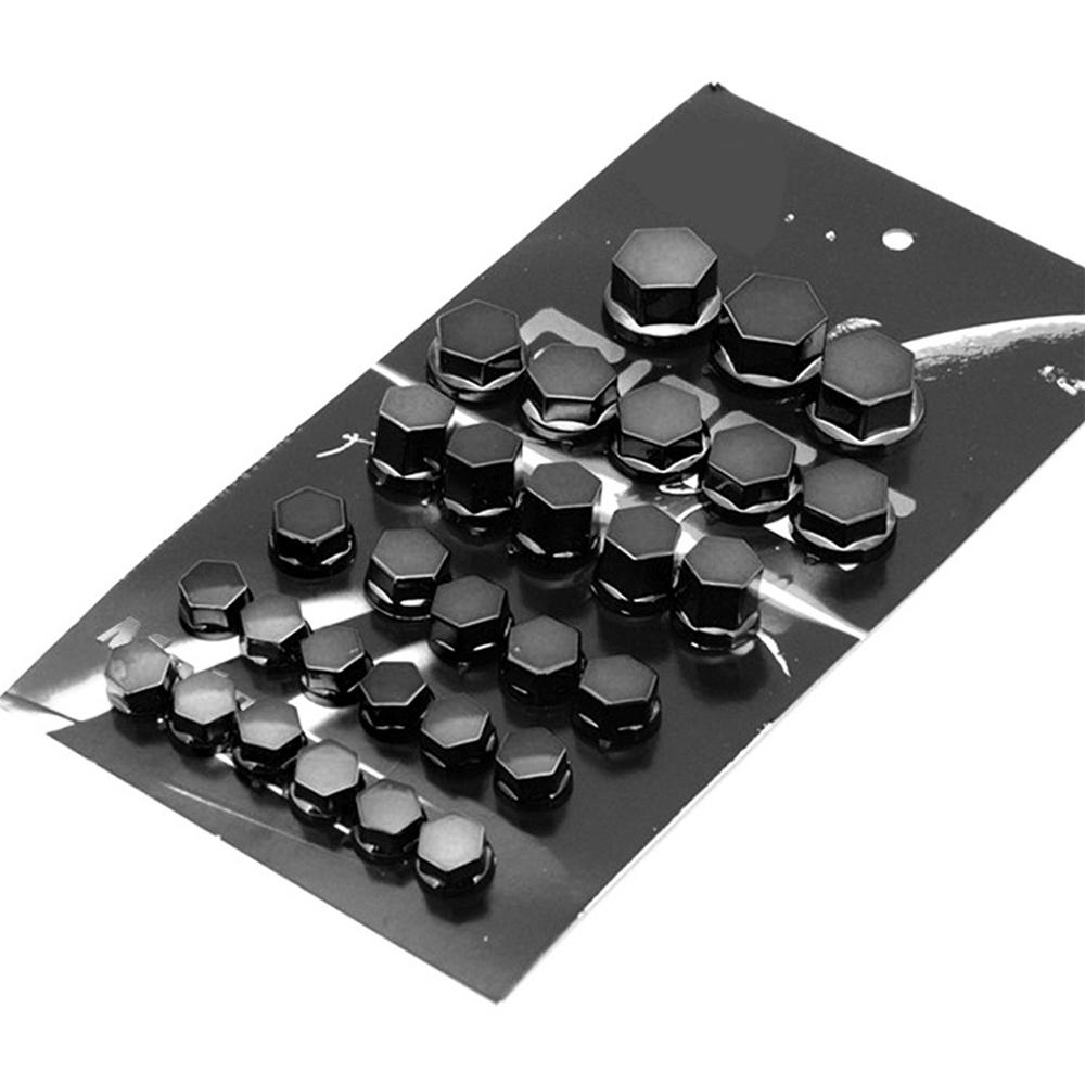 30 ks Krytky šroubů a matic pro motocykl Dekorativní plastové šrouby Motocyklové příslušenství pro Yamaha Kawasaki Honda Suzuki