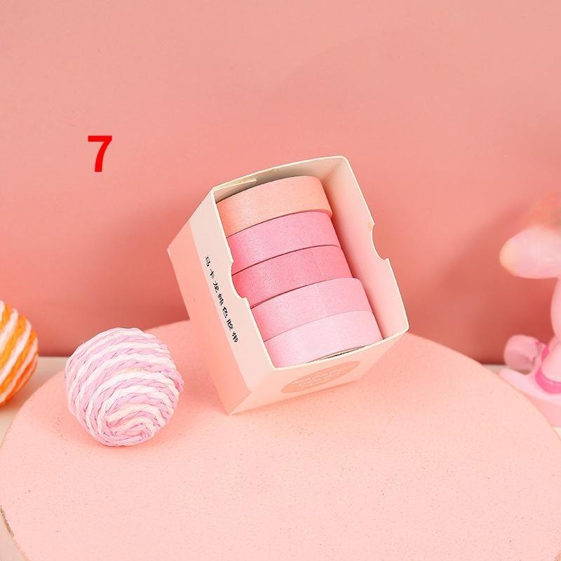 12 Contabilitate de mână Materiale decorative și Autocolante cu bandă de hârtie