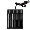 18650 Battery Charger 1 / 2 / 4 Slots Dual For 18650 Charging 4.2V Rechargeable Lithium Battery Charger