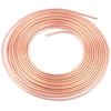 Copper Brake Line Kit 3/16 X 25ft Non-rust Car Brake Line Tubing Copper-Nickel Coated Alloy Brake Line Tubing Coil Kit Tube Roll