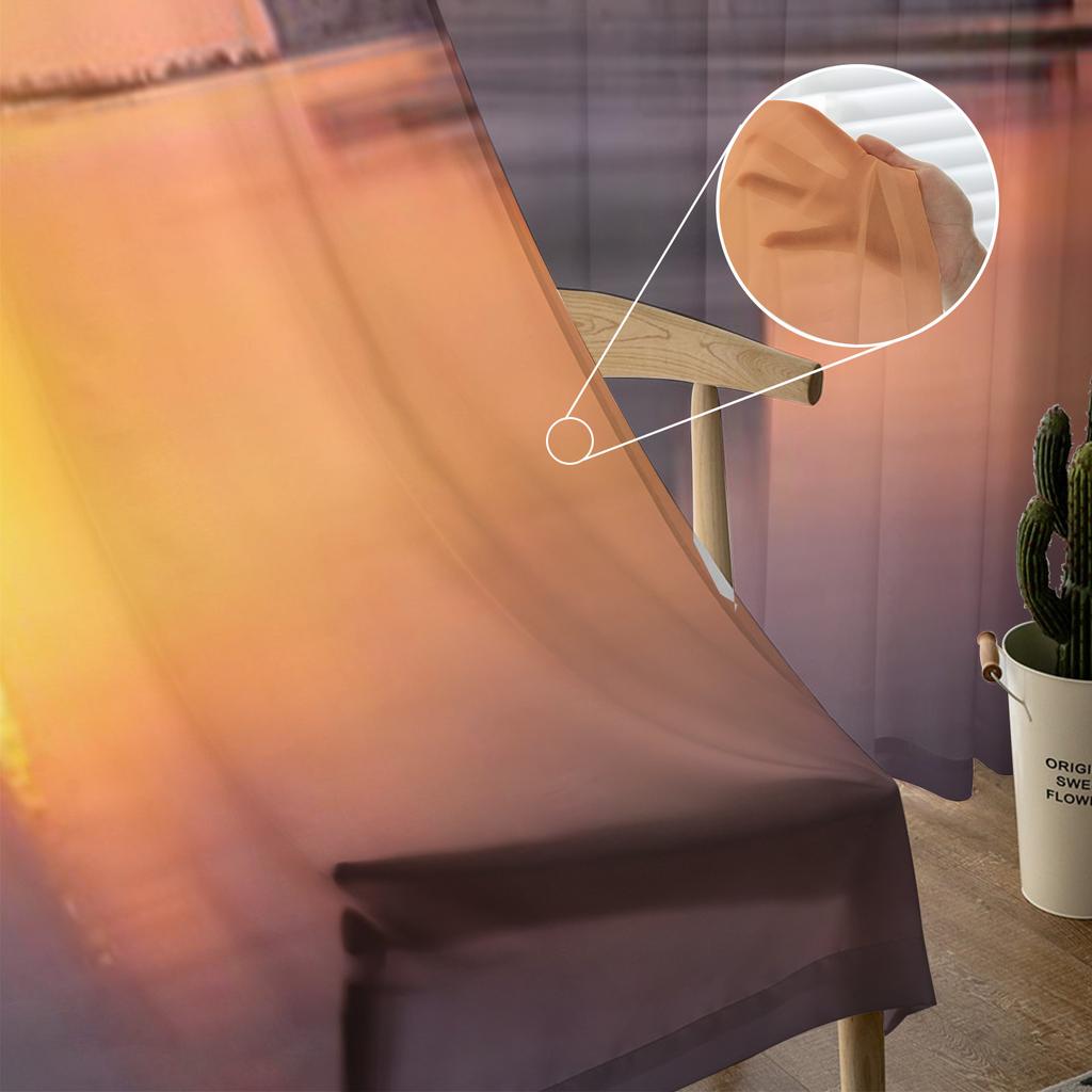 MONT SAINT MICHEL FRANKREICH Transparenter Vorhang Für Wohnzimmer Schlafzimmer Voile Vorhänge Für Fenster Organza Vorhänge Party Tüll Vorhänge