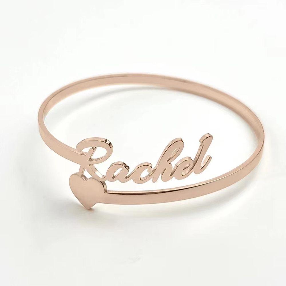 Love Ring Personalized Stainless Steel Heart Couple Ring Women Jewelry Valentine's Day Gift Anillos Mujer