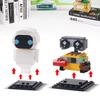 155PCS Creative Wall-E and Eve Minifigures Robot Building Blocks 40619 MOC Assemble Bricks Toys Birthday Gift For Children Kids