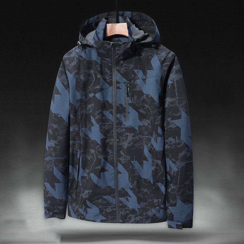 

Куртки Вітрівка Чоловіча Великого Розміру 45-130кг 5XL 6XL 7XL Верхній Одяг Вітрозахисний Водонепроникний Пальто Великий Розмір Одяг Jaqueta 6XL