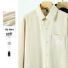 Baleno Men's Corduroy Long Sleeve Casual Shirt