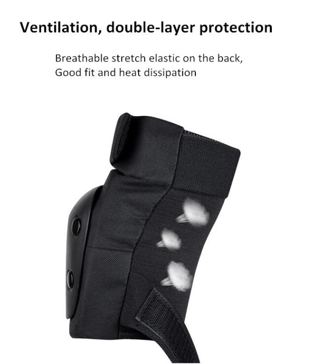 Adult Child Knee Pads Elbow Pads Wrist Guards 3 In 1 Protective Gear Set for Multi Sports