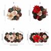 Stable Christmas Wreath Candle Holder Safety Flower Aromatherapy Candlestick  Living Room