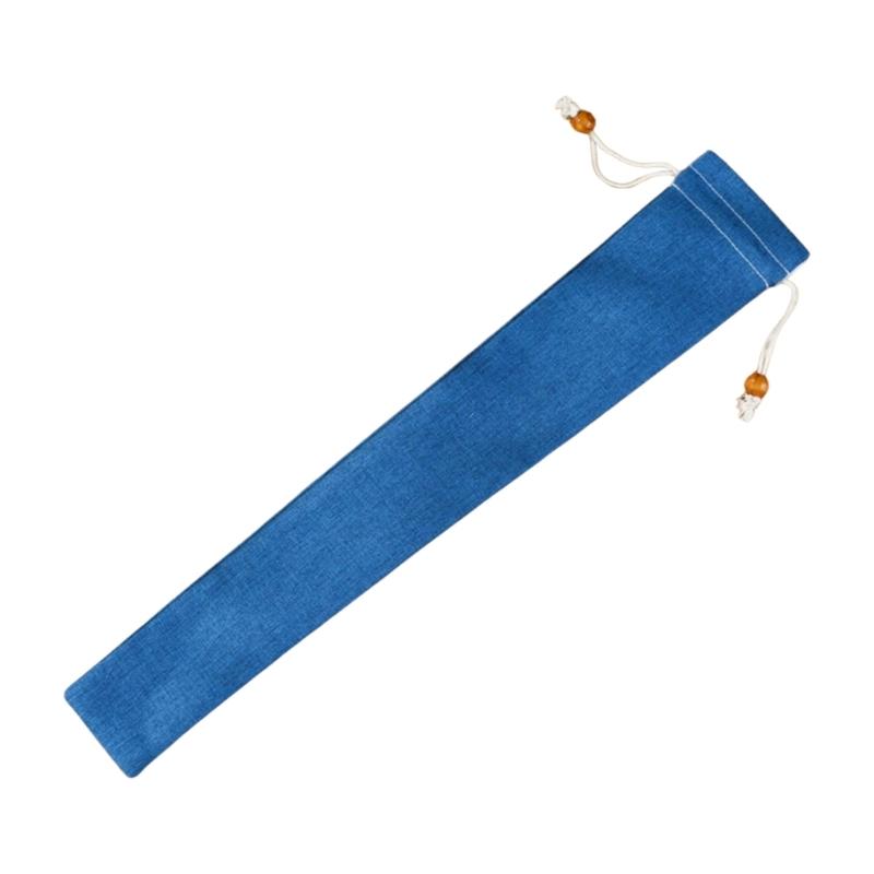 

Fan Bag Fabric Fan Cover Folding Fan Bag Velvets Folding Fan Sleeves Folding Fan Packings Bag Folding Fan Storage Bags синий