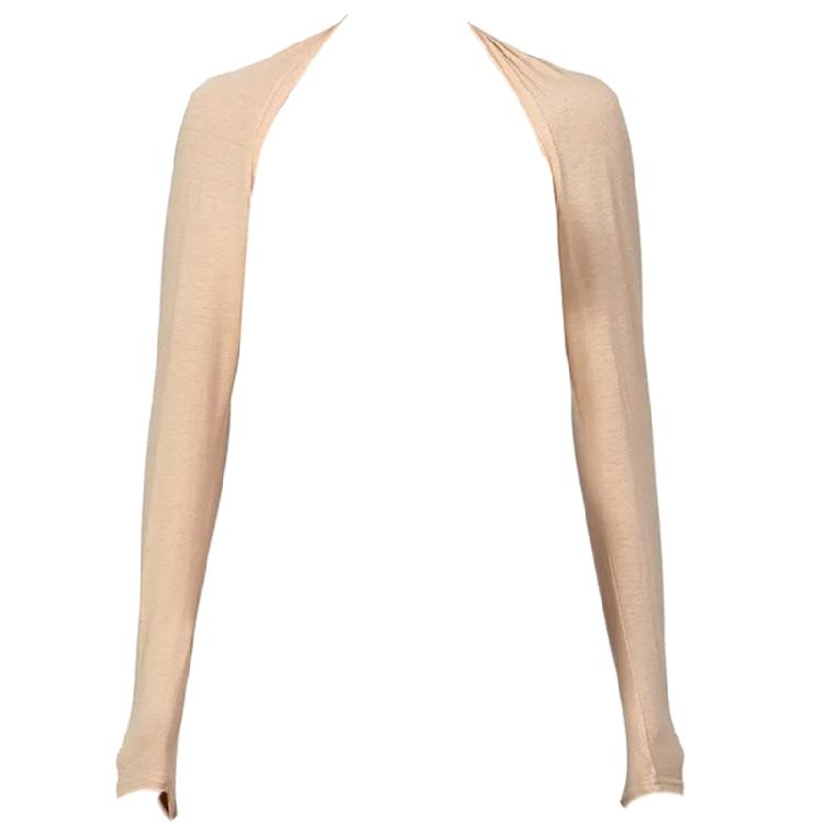 Thin Sunproof Half Shawl Sun Protective Shoulder Sleeves Multifunctional Long Sleeves Shoulder Wrap for Outdoor Activity