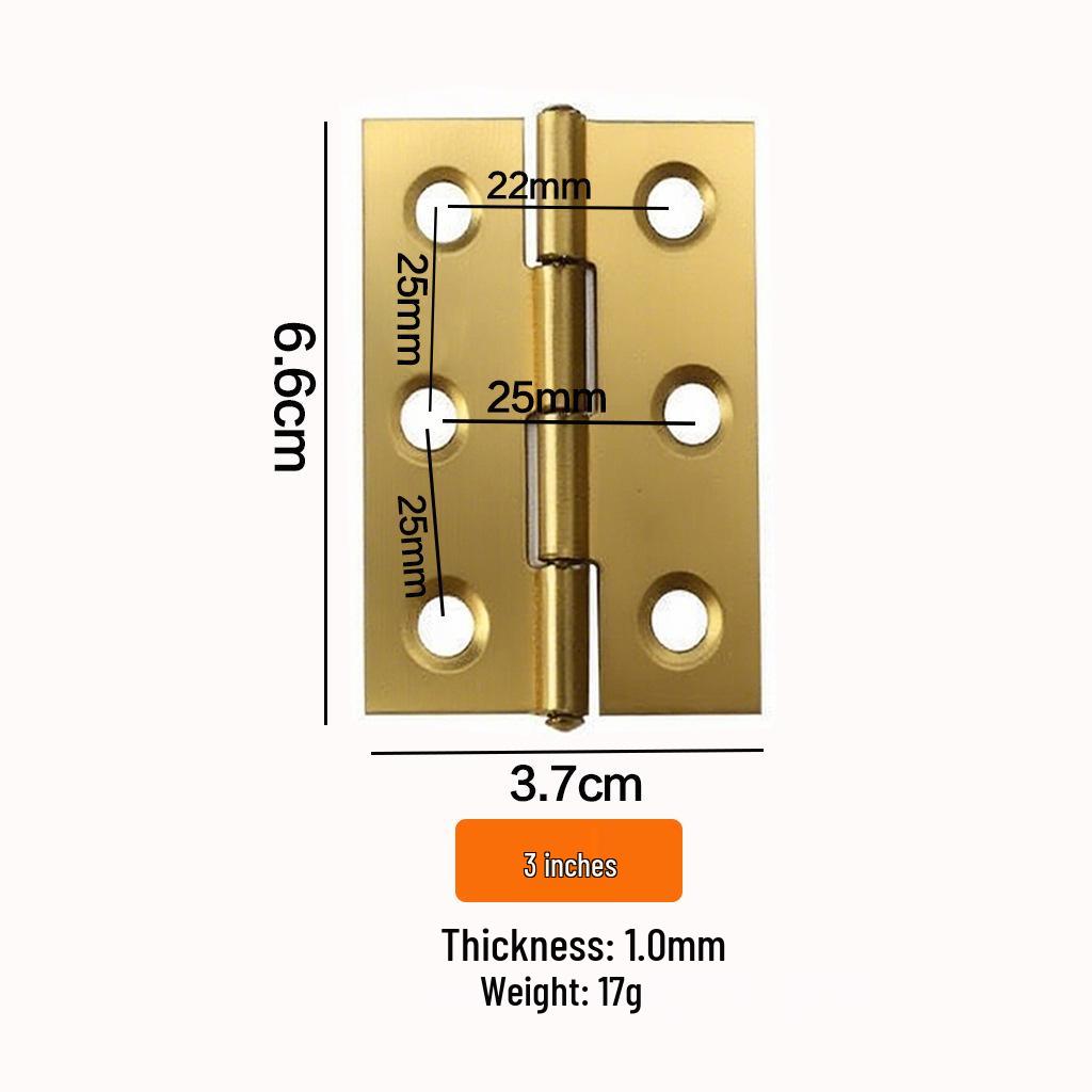 Stainless Steel Folding Casement Hinge for Doors, Windows, Wooden Boxes & Luggage (1-4 inches)
