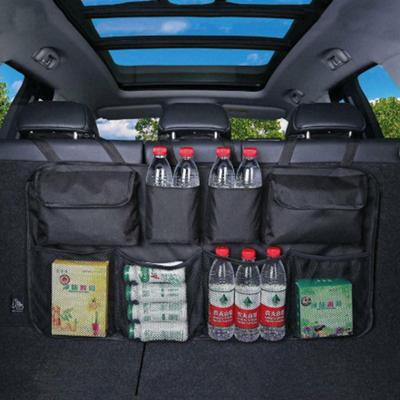 Car Trunk Hanging Storage Bag Back Seat Universal Large Capacity Oxford Waterproof Multi-pocket Car Trunk Storage Bag Organizer