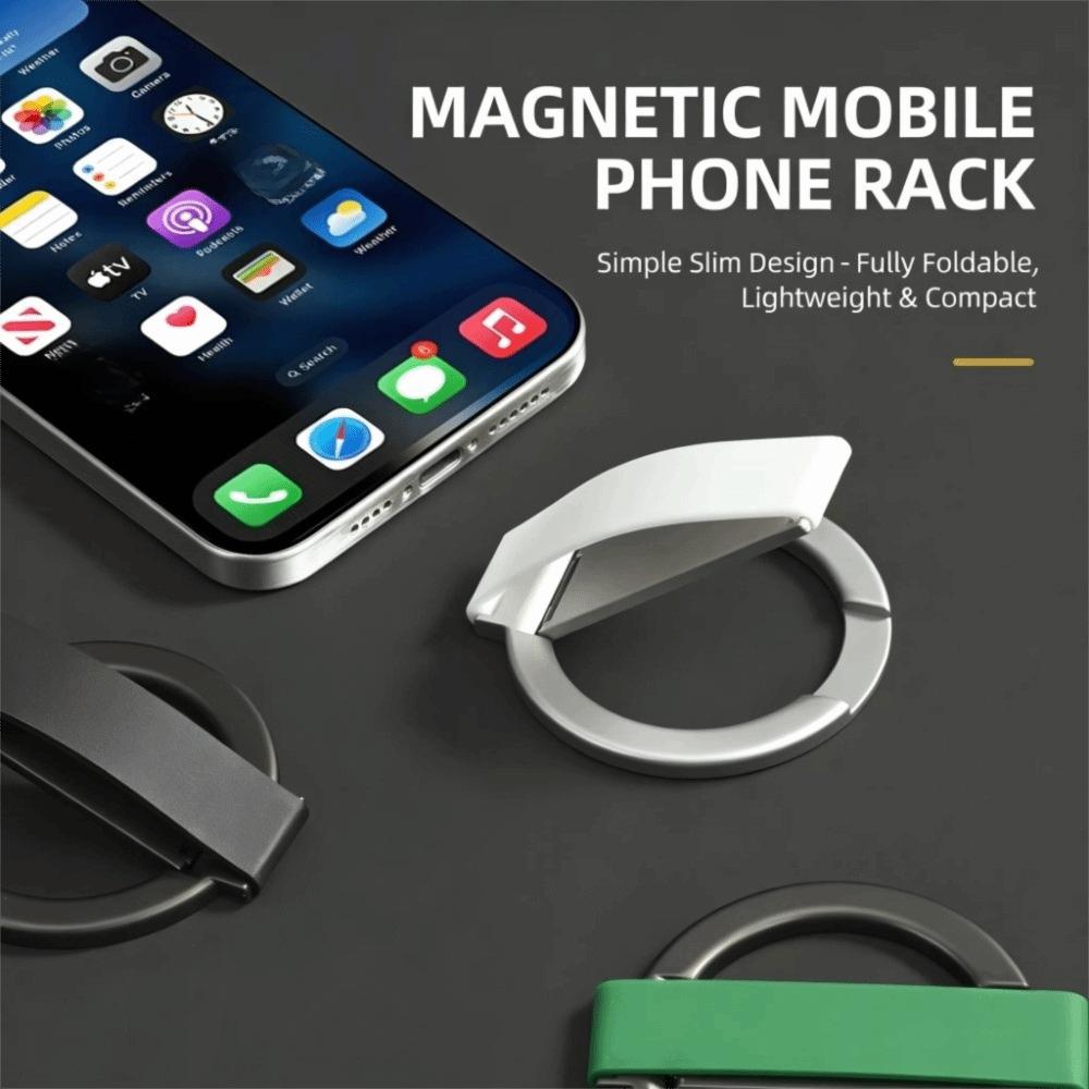 Innovative Design Mobile Phone Kickstand Magnetic Finger Ring Phone Stand Portable