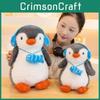 Penguin Fish Earphones Plush Toy Animal Cartoon Doll Can Be Shaped Concave