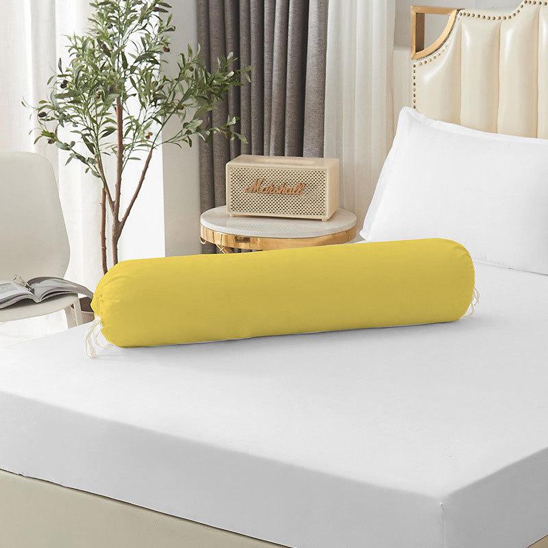 Solid Color Cylindrical Body Pillowcase for Hotels