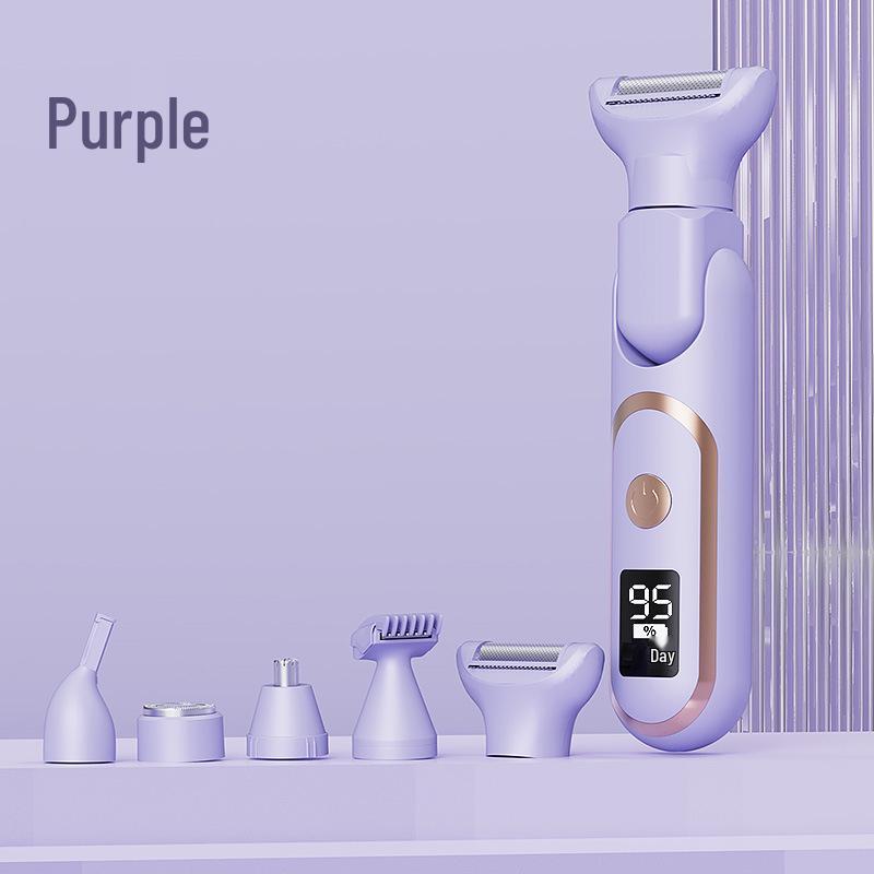 Dual-Head Electric Hair Remover for Whole Body & Private Parts - Portable Unisex Shaver