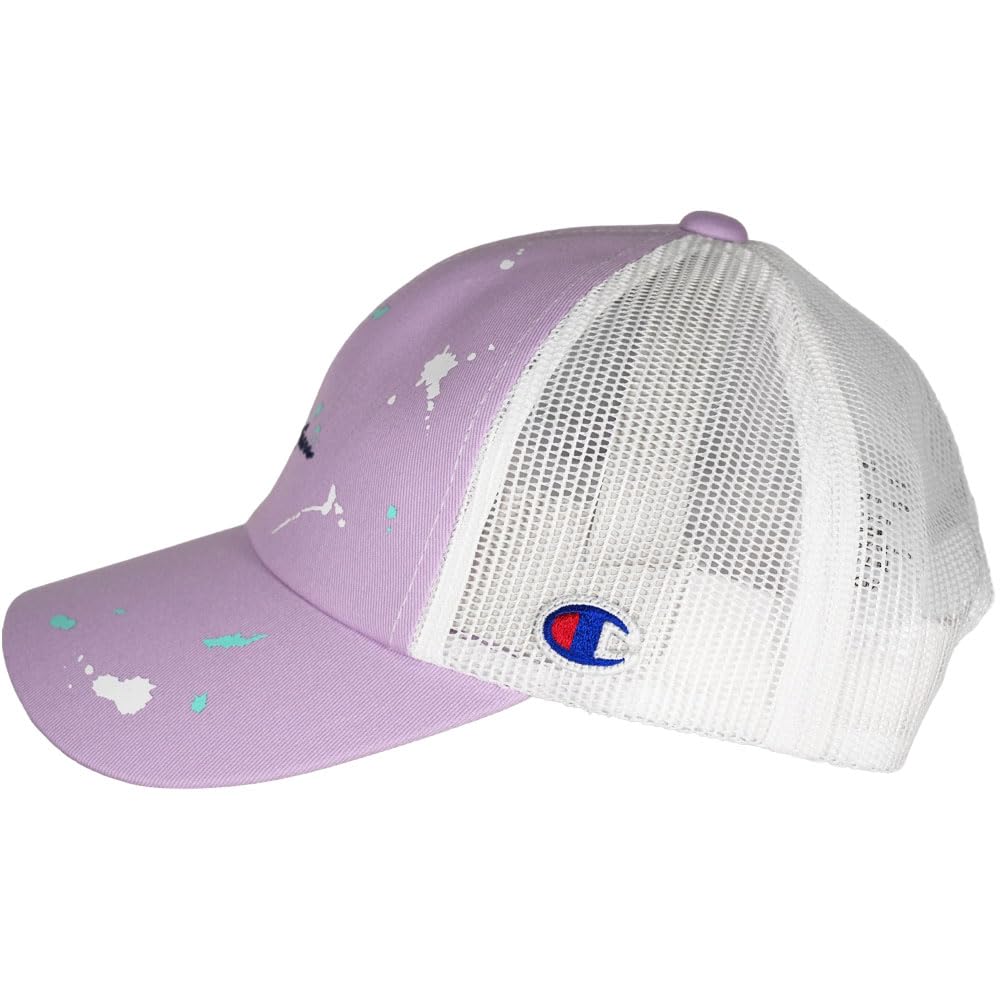 Champion Painted Mesh Painted UV Sun Number Kids' Cap, Hat, Outdoor, Town, Casual, Protection, Protection, Kid's, 141-0064 (JP, Size, 53.0 cm, 55.0