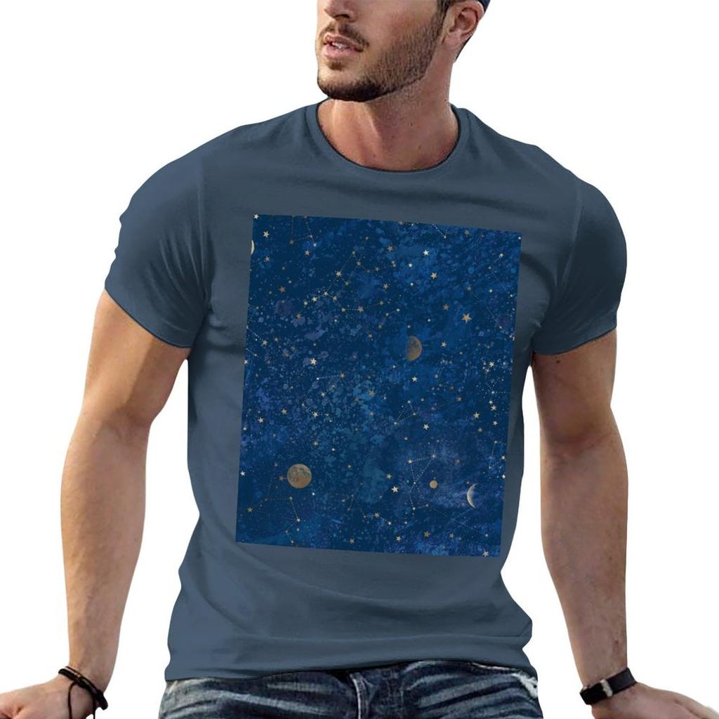 Moon Stars Tshirt Essential T Shirt T Shirts Cotton 100 Unisex T Shirt Graphic Tshirt