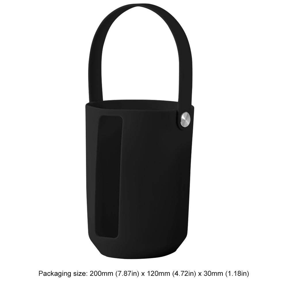 Silicone Water Bottle Strap 8-40oz Water Bottle Handle Carrier Water Bottle Holder Soft Grip Handle for Stanley Cup Accessories