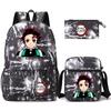 Anime Cosplay Large Capacity Bookbag Backpack Cartoon Laptop Unisex Students Boys Girls School Bag Travel Rucksack Outdoor Bag