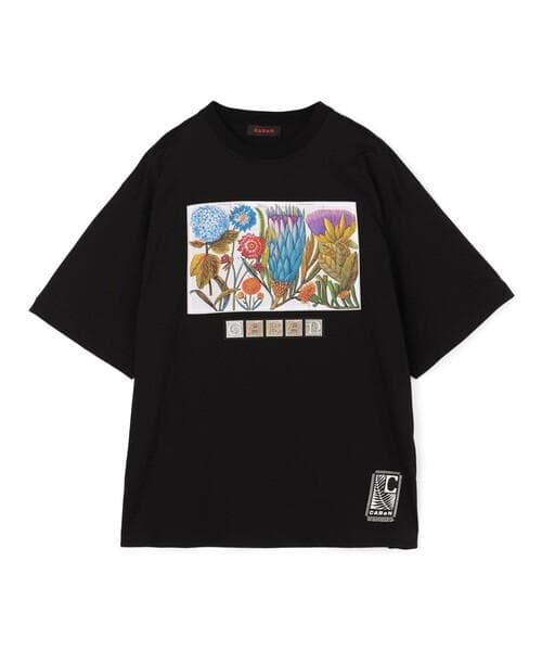 

[USED] CABaN Supima Cotton Palermo Print T-Shirt WS019CU