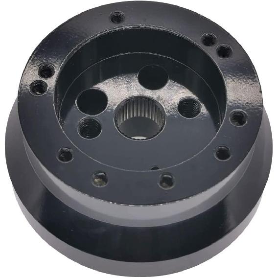 5 & 6 Hole Billet Steering Wheel Hub Adapter Replacement for Chevy 1969-1994 GMC Truck Pickup Van-s J-eep Bui-ck Chry-sler Dod-ge Pon-tiac Ca-dillac