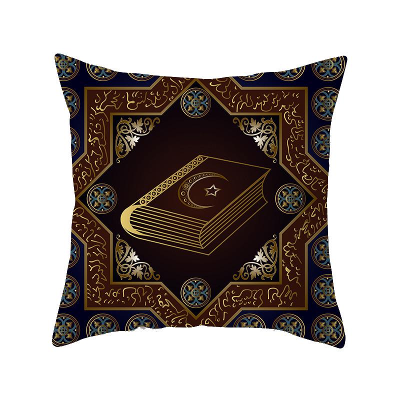 Holiday Throw Pillow Cover Home Textile Decorative Square Soft Sofa Waist Pillow Seat Covers Digital Print Cushion Case 45x45cm