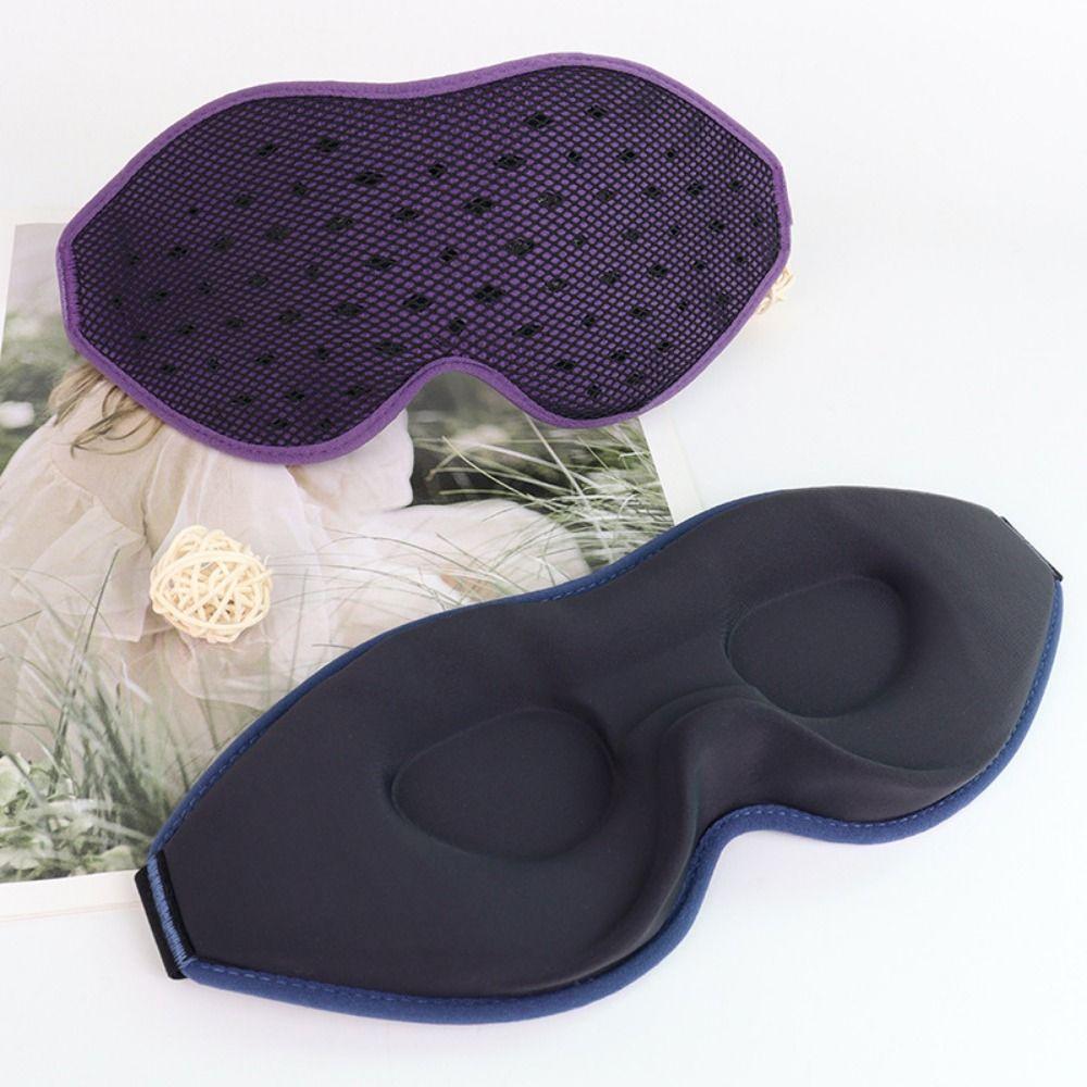 Soft Padded Sleeping Aid Eye Patch 3D Contoured 3D Sleeping Mask Blocking Light Eye Mask  Men/Women