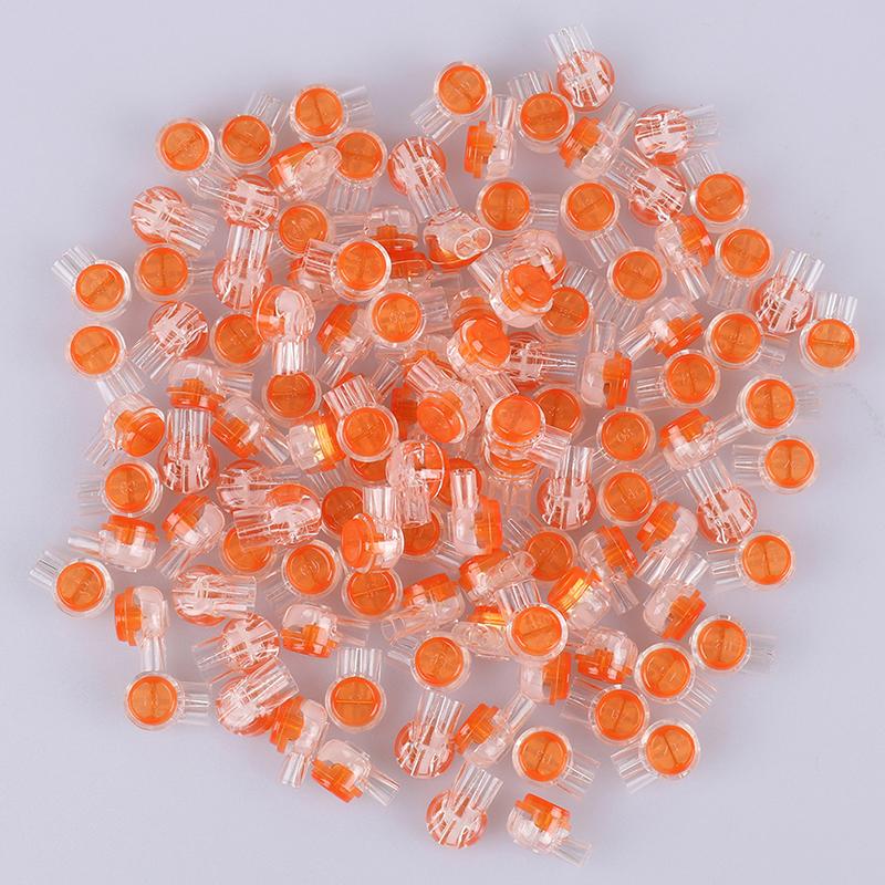 200Pcs Rj45 Connector Crimp Connection Terminals K1 Connector Waterproof Wiring