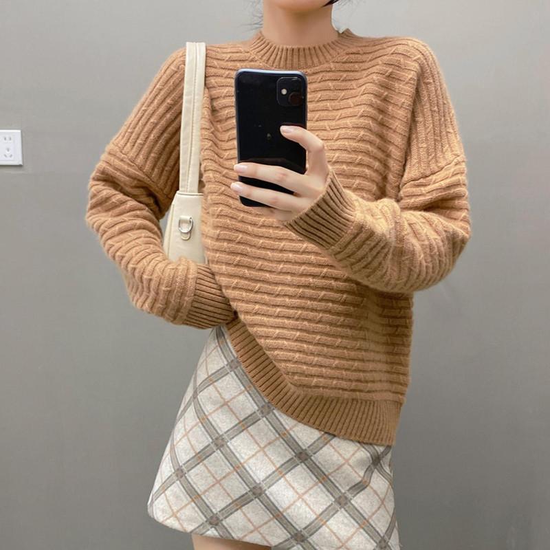 Qinghe 100% Pure Cashmere Women's Sweater - Ultra Soft Luxury Winter Pullover