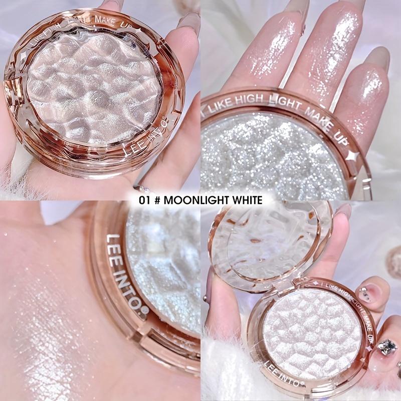 

Water-Resistant Highlighter & Contour Powder Palette - Natural Gloss Finish, Lightweight Concealer for All Skin Tones