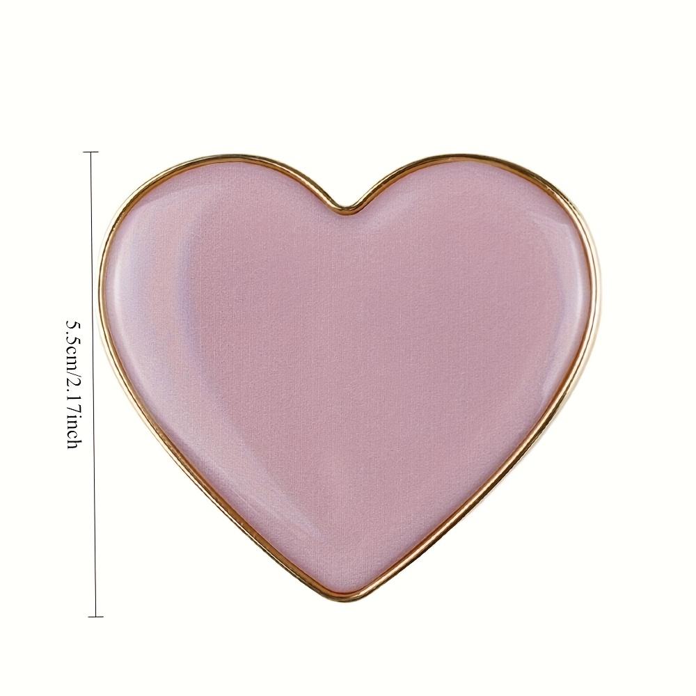 Luxury Heart-shaped Phone Grip Holder - Suitable for All Models, Reusable, Anti Drop, Holiday Gift