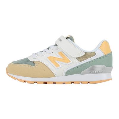 996 Kids White Green Yellow Low Top Casual Shoes Y9961RV