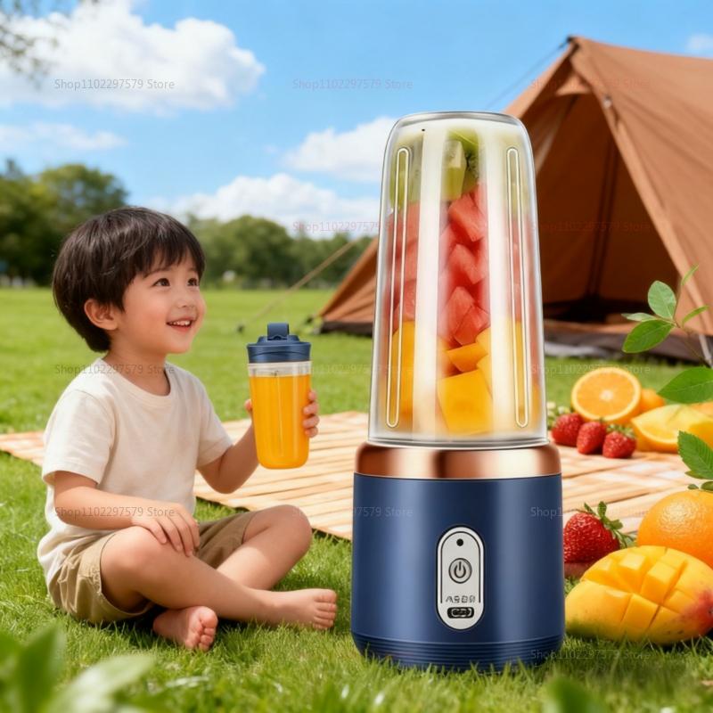 Double Cup Multifunction Usb Fruit Mixers Juicers Portable Electric Juicer Blender Fruit Juicer Cup Food Milkshake Juicer