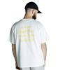 Schott SNOWWASH T-SHIRT ADVERTISEMENT Men's Size M 030 White 782-5134025