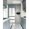 6 Pack Brushed Nickel Stainless Steel Cabinet Pulls, Modern Kitchen Drawer Handles Hardware